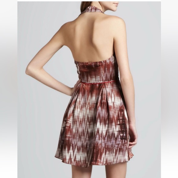 Elizabeth and James, Women’s, Molly, Silk, Halter, Open Back, Mini, Dress. - Picture 3 of 15